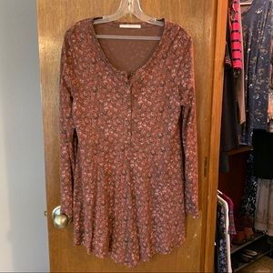 Peruvian Connection floral tunic